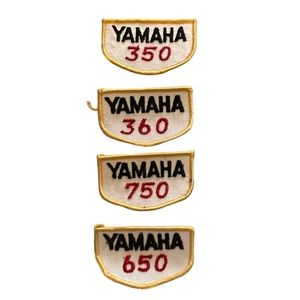 Vintage Lot of Yamaha Embroidered Motorcycle Motorcross Pat…